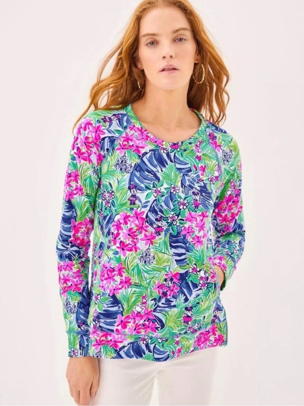EUC Lilly Pulitzer Disney Beachcomber Pullover XS